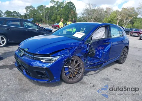 2025 Volkswagen Golf R 2.0T из США, поврежденный, VIN WVWEB7CD9SW216985